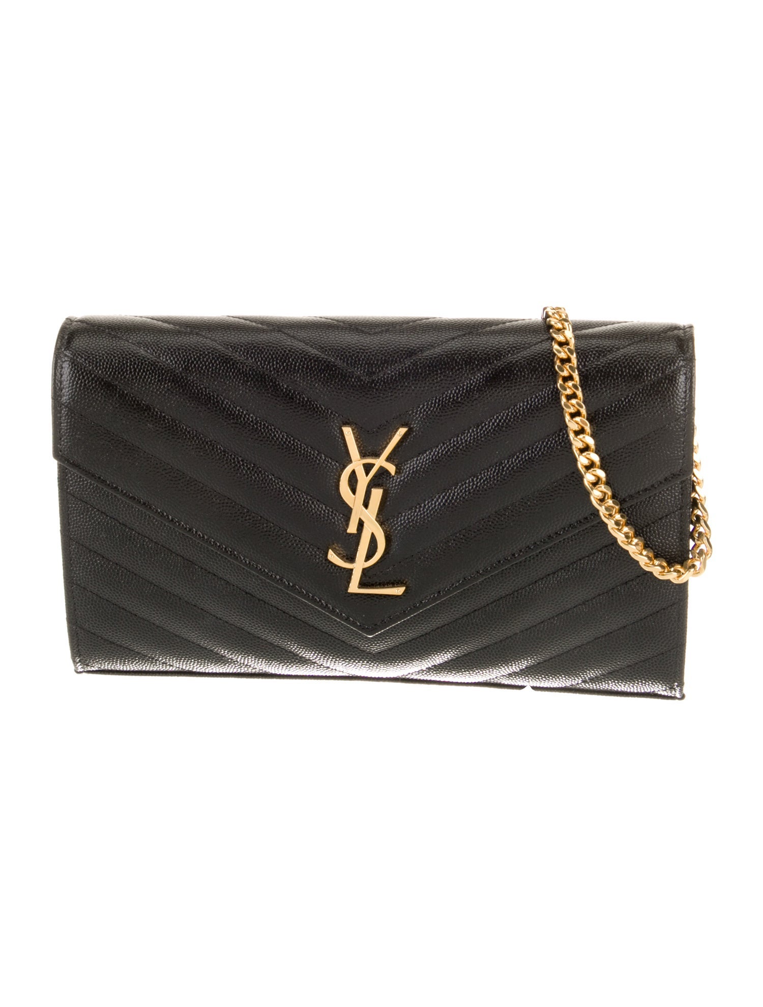 Saint Laurent Chevron Cassandre