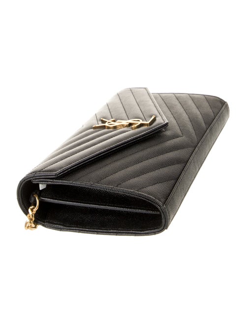 Saint Laurent Chevron Cassandre