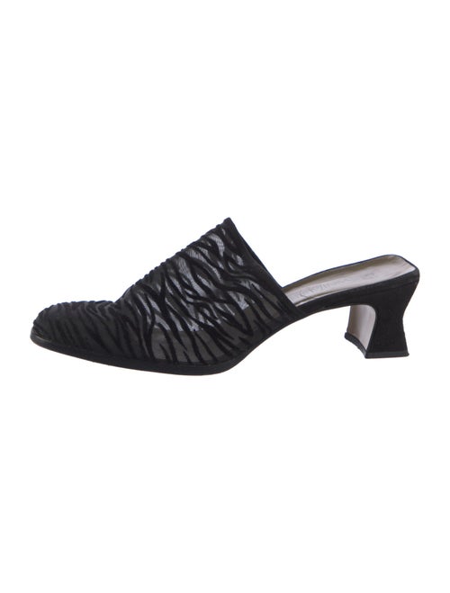 Yves Saint Laurent Mesh Mules