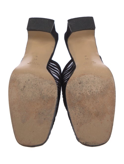 Yves Saint Laurent Mesh Mules