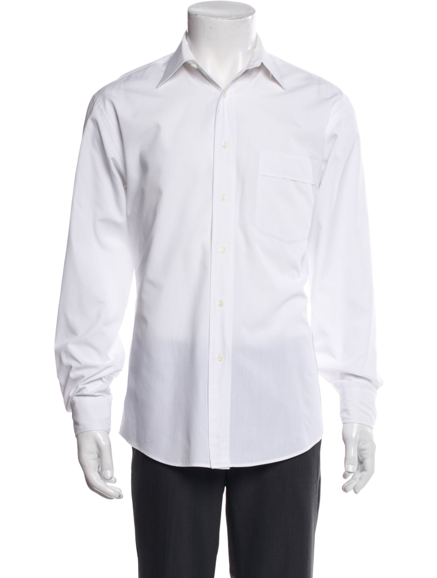 Yves Saint Laurent Vintage Long Sleeve Dress Shirt
