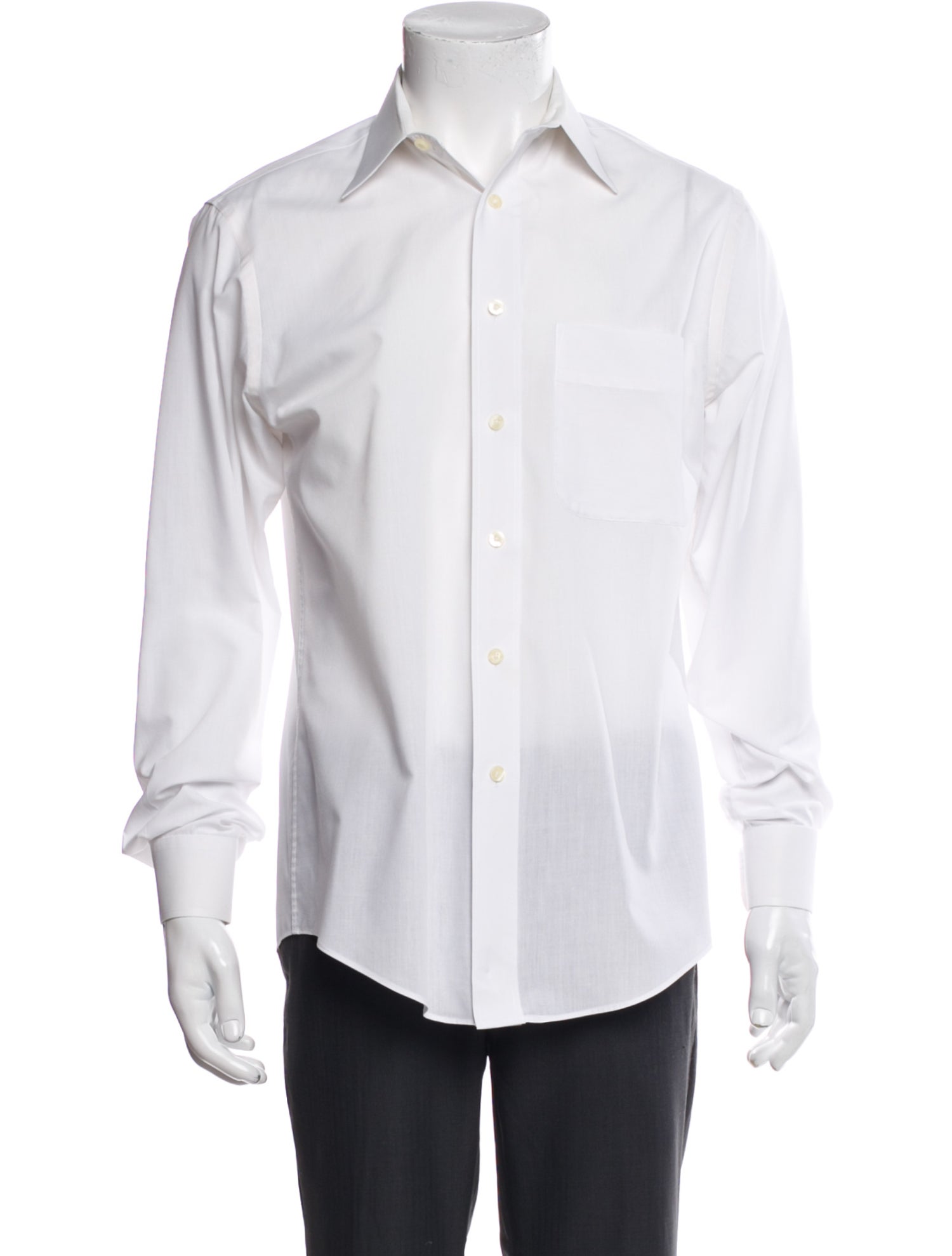 Yves Saint Laurent Long Sleeve Dress Shirt