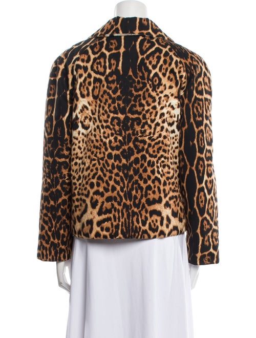 Yves Saint Laurent Animal Print Jacket