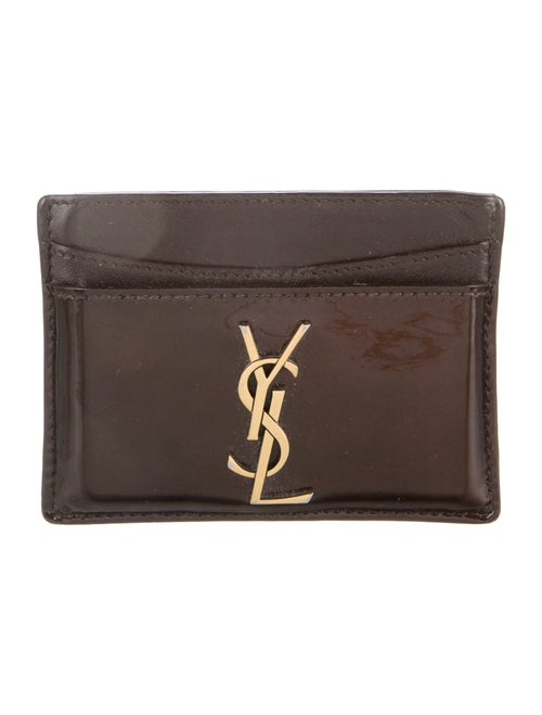 Yves Saint Laurent Leather Card Holder