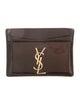 Yves Saint Laurent Leather Card Holder
