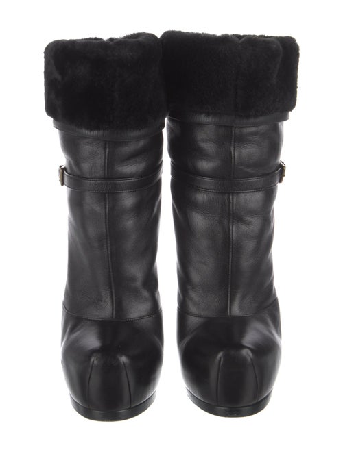 Yves Saint Laurent Leather Boots