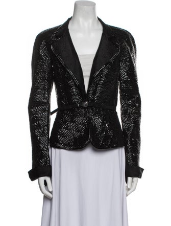 Yves Saint Laurent Printed Evening Jacket