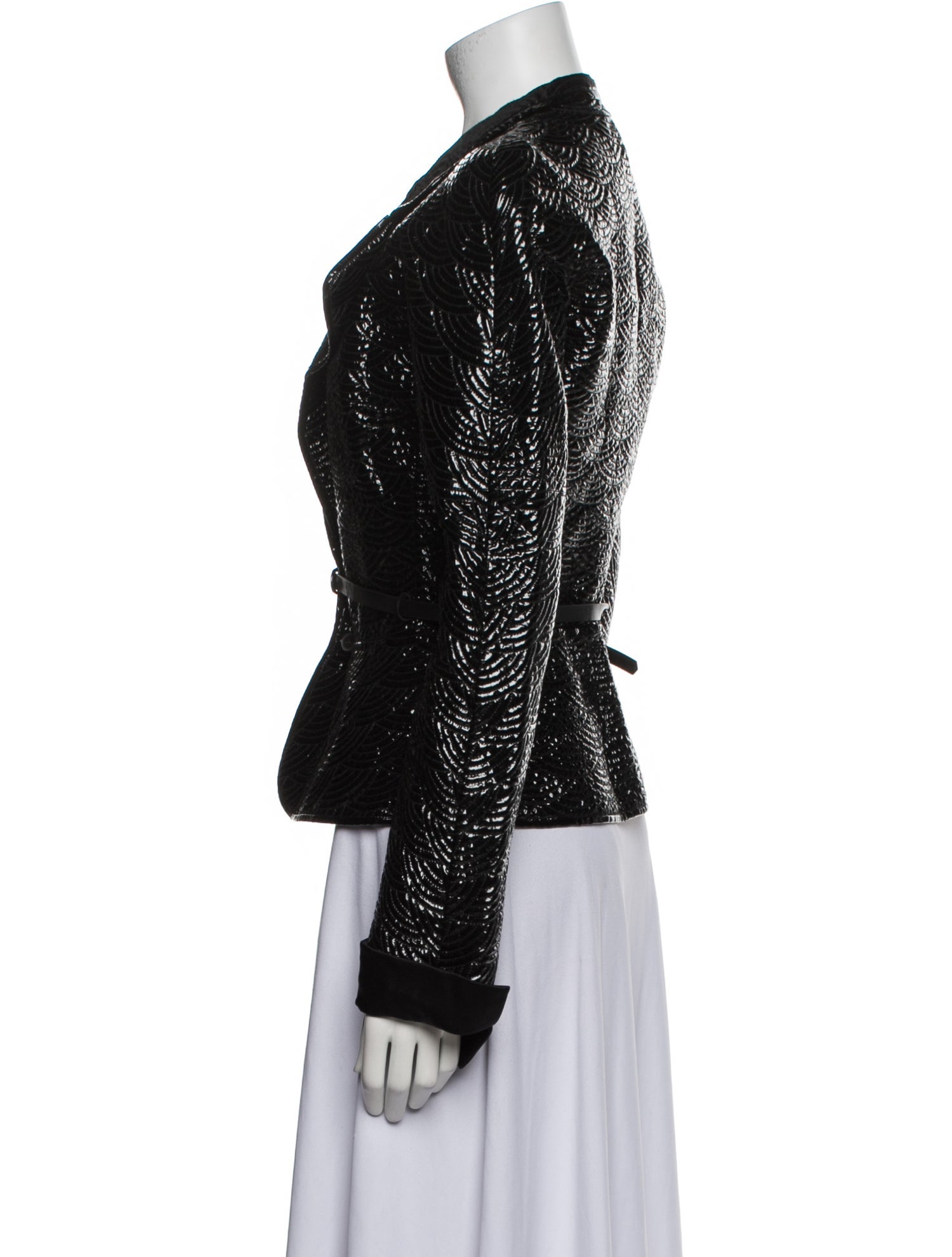 Yves Saint Laurent Printed Evening Jacket