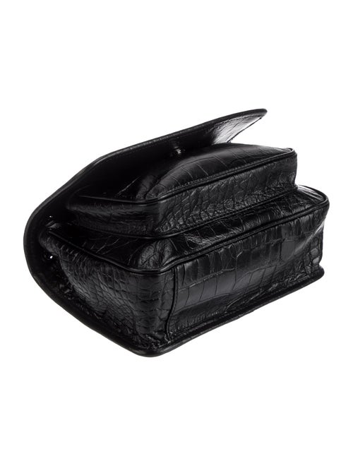 Saint Laurent Embossed Leather Niki Medium