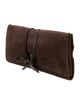 Yves Saint Laurent Rive Gauche Suede Clutch