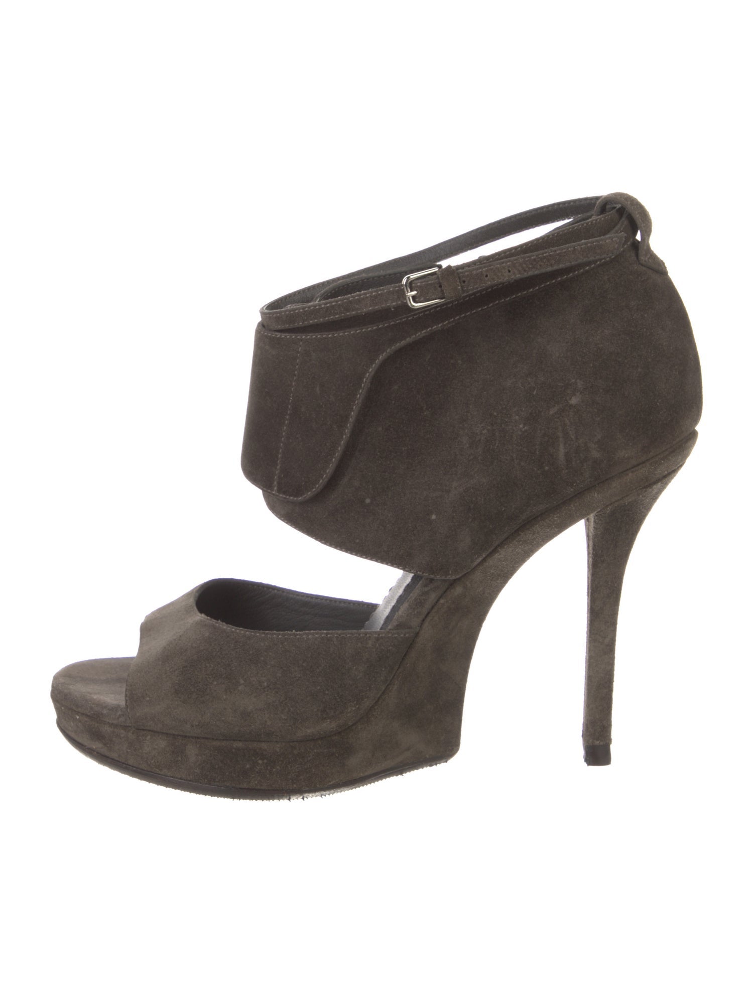 Yves Saint Laurent Suede Sandals