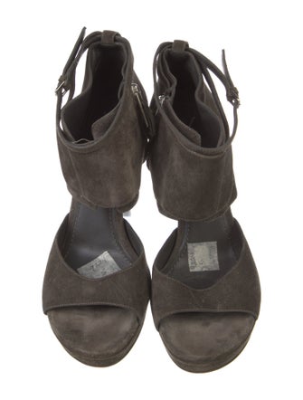 Yves Saint Laurent Suede Sandals