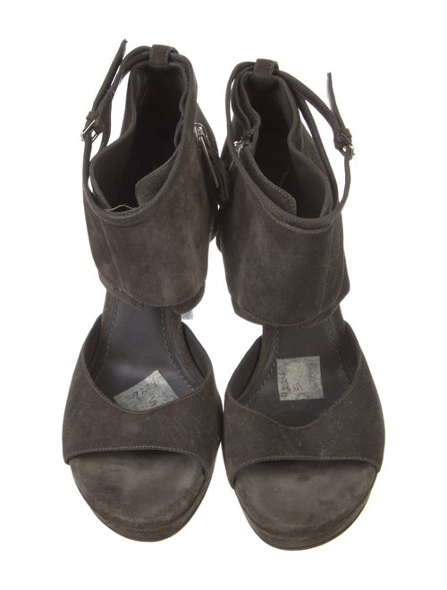 Yves Saint Laurent Suede Sandals