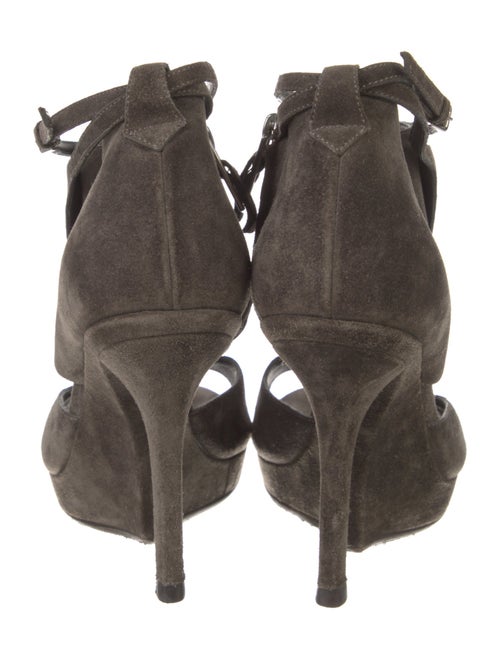 Yves Saint Laurent Suede Sandals