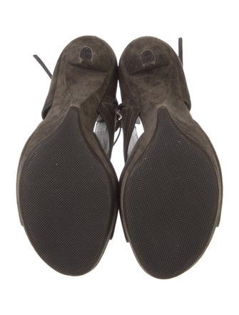 Yves Saint Laurent Suede Sandals