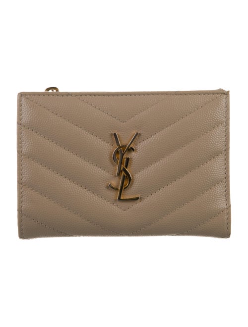 Saint Laurent 2021 Cassandre Small Envelope Wallet