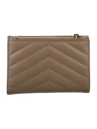 Saint Laurent 2021 Cassandre Small Envelope Wallet