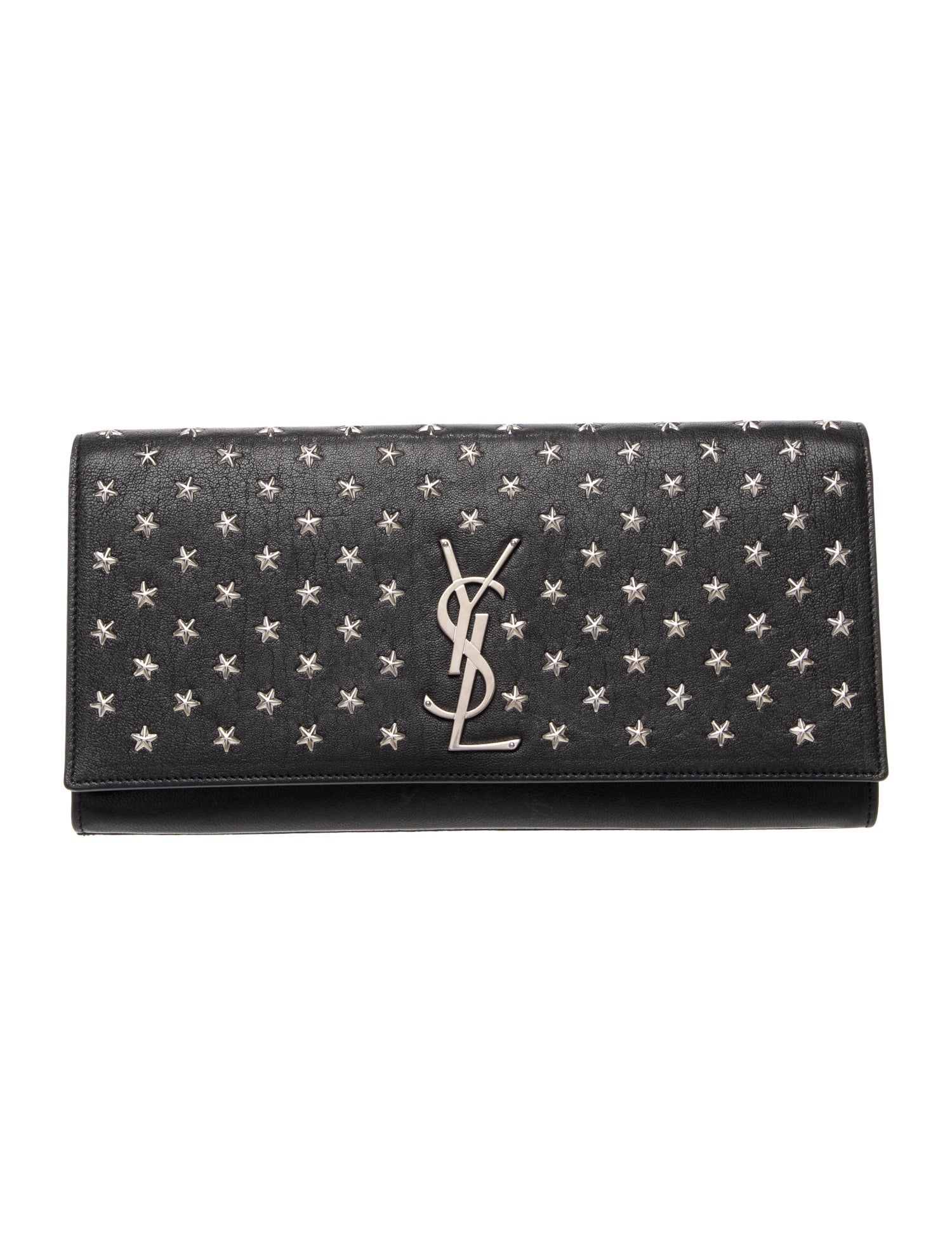Saint Laurent Leather Clutch