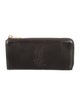 Yves Saint Laurent Patent Leather Continental Wallet