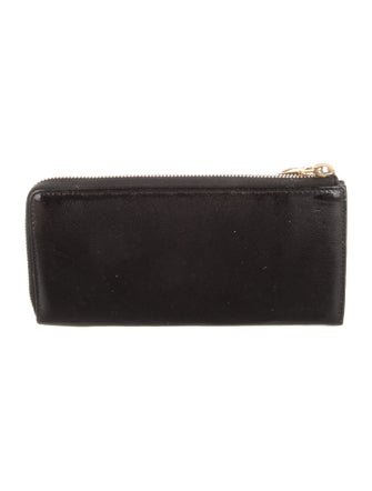 Yves Saint Laurent Patent Leather Continental Wallet