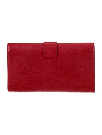 Yves Saint Laurent Leather Clutch