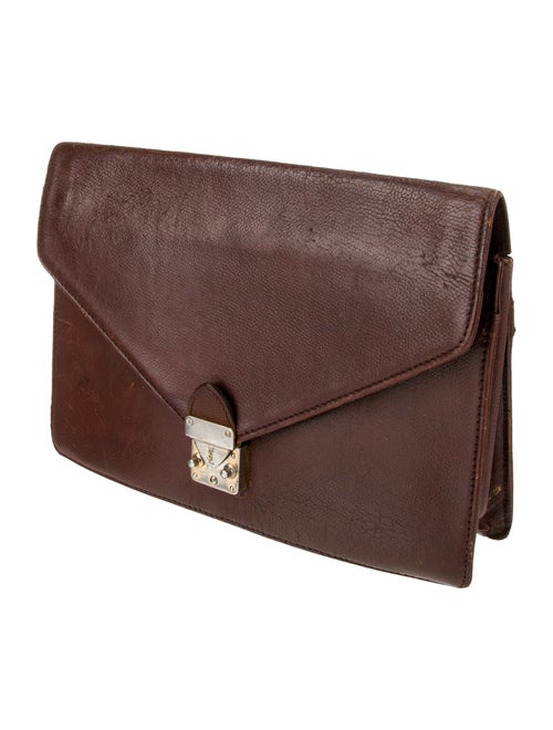 Yves Saint Laurent Leather Portfolio