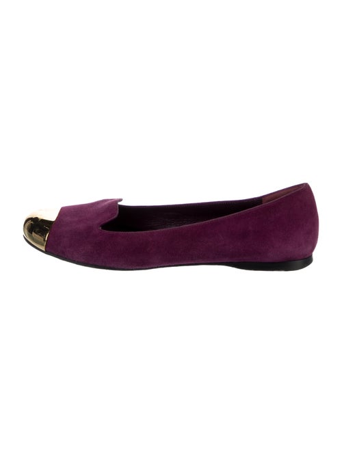 Yves Saint Laurent Suede Flats