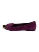 Yves Saint Laurent Suede Flats