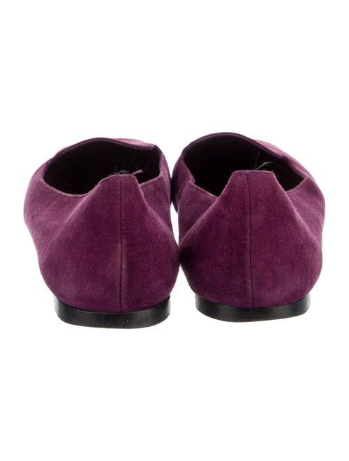 Yves Saint Laurent Suede Flats