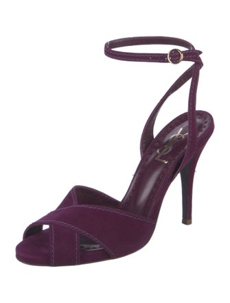 Yves Saint Laurent Suede Sandals