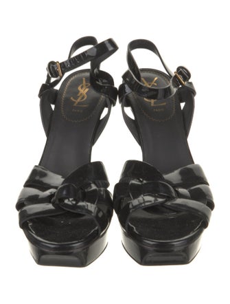 Yves Saint Laurent Patent Leather Sandals