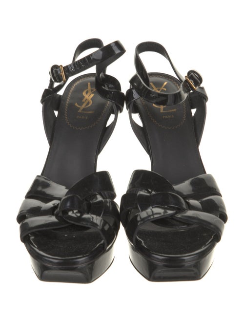 Yves Saint Laurent Patent Leather Sandals