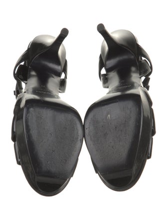 Yves Saint Laurent Patent Leather Sandals