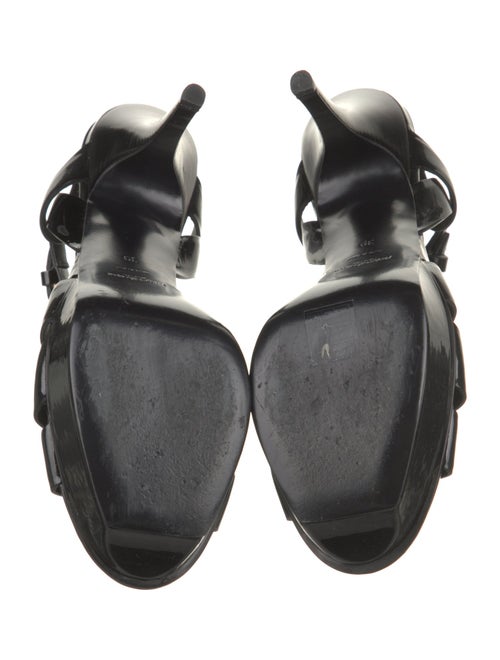 Yves Saint Laurent Patent Leather Sandals