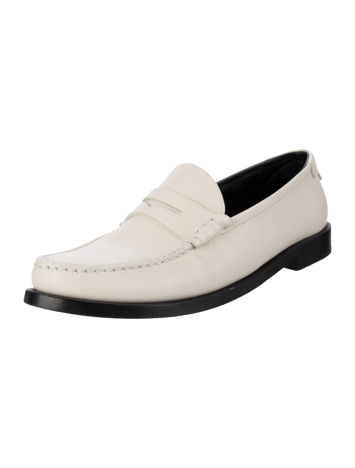 Yves Saint Laurent Leather Loafers