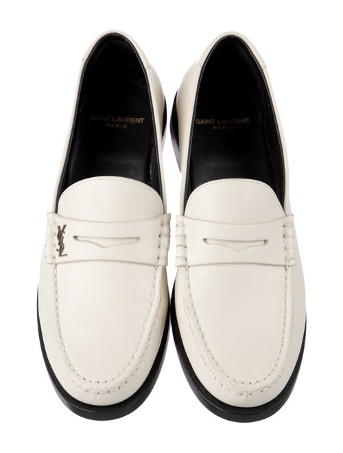 Yves Saint Laurent Leather Loafers