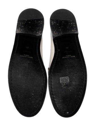 Yves Saint Laurent Leather Loafers