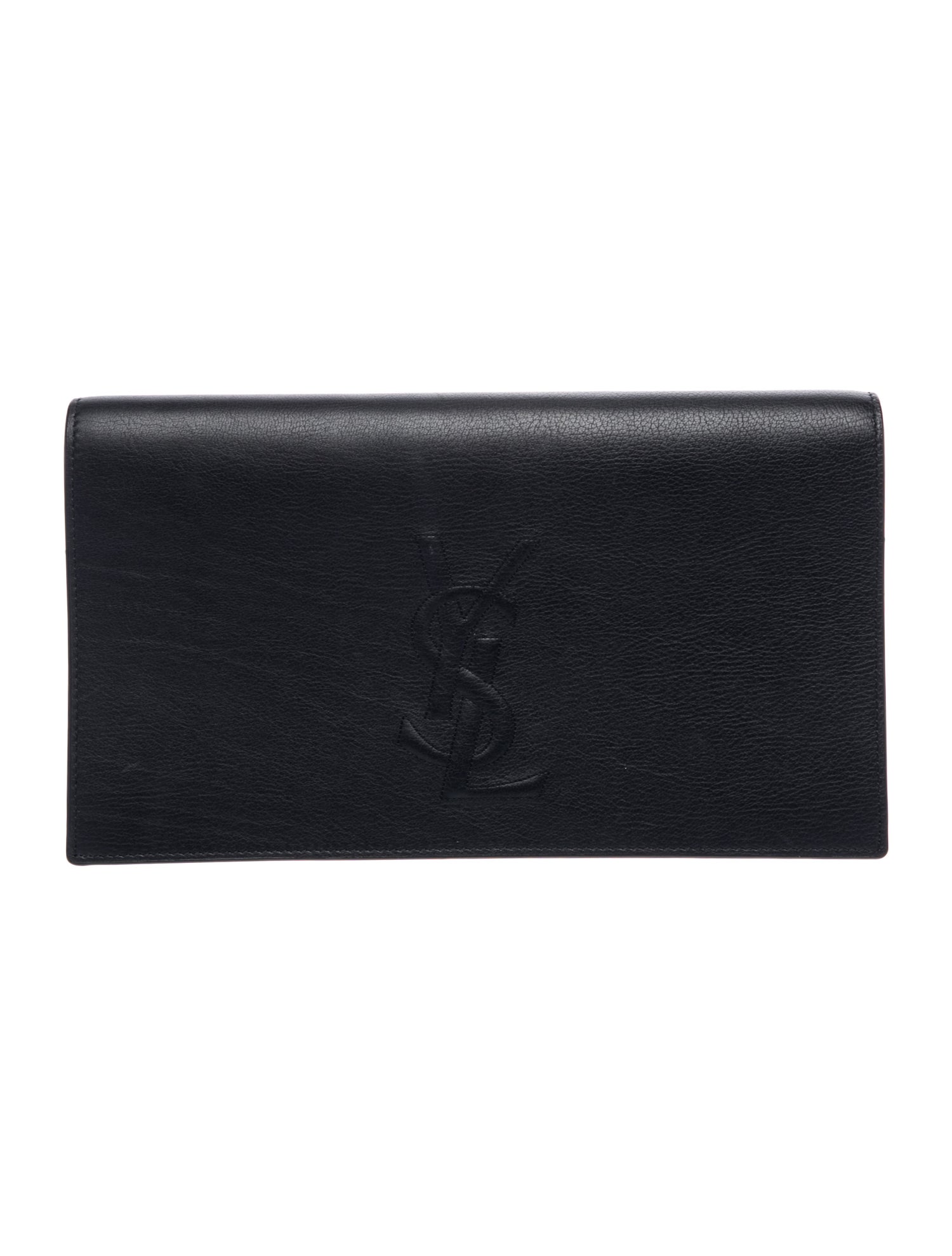 Yves Saint Laurent Leather Clutch