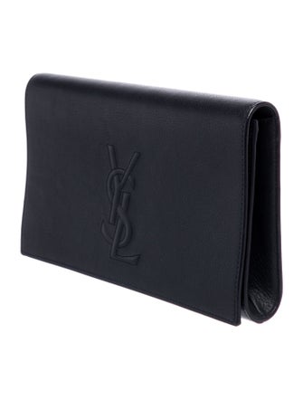 Yves Saint Laurent Leather Clutch