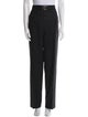 Yves Saint Laurent Wool Straight Leg Pants