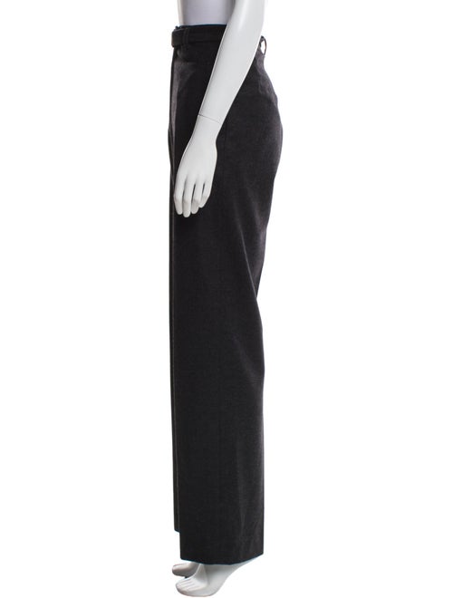 Yves Saint Laurent Wool Straight Leg Pants