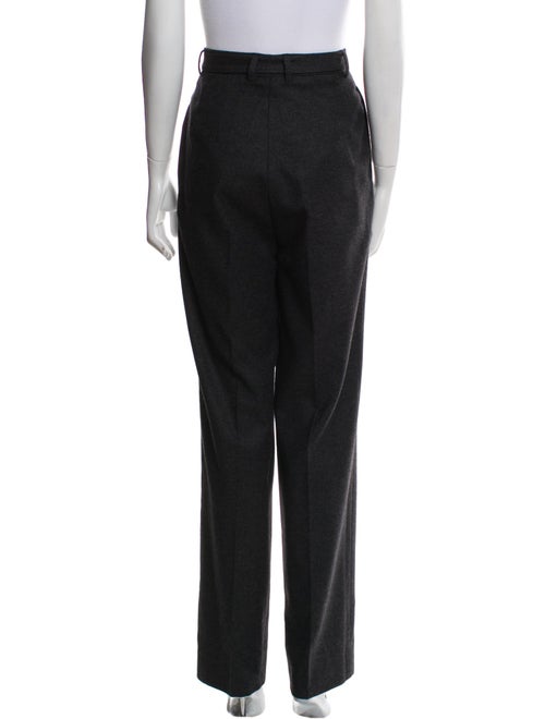 Yves Saint Laurent Wool Straight Leg Pants