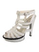 Yves Saint Laurent Leather Gladiator Sandals