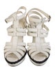 Yves Saint Laurent Leather Gladiator Sandals