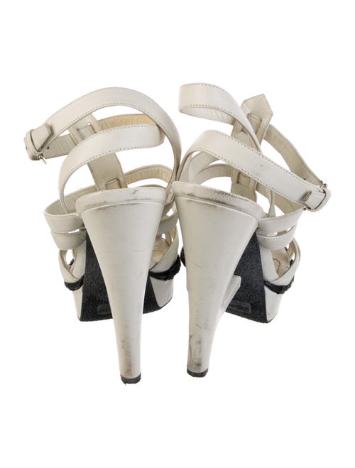 Yves Saint Laurent Leather Gladiator Sandals