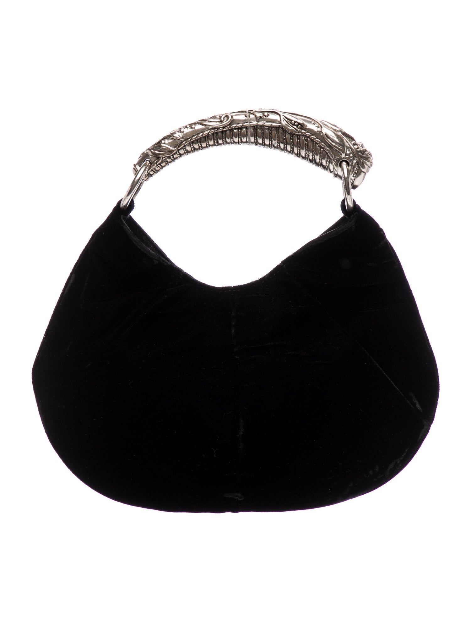 Yves Saint Laurent Rive Gauche Velvet Saint Laurent Mombasa Small Vintage