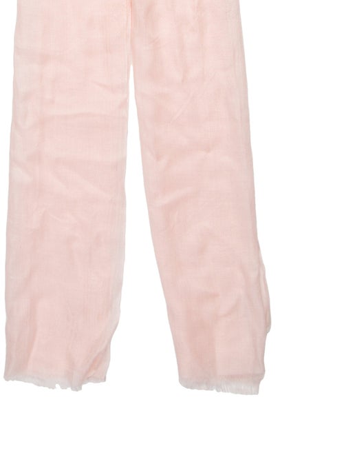 Yves Saint Laurent World Map Silk Scarf