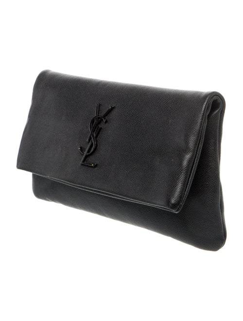 Saint Laurent Signature West Hollywood Fold Over Clutch
