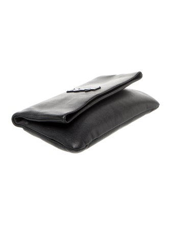 Saint Laurent Signature West Hollywood Fold Over Clutch