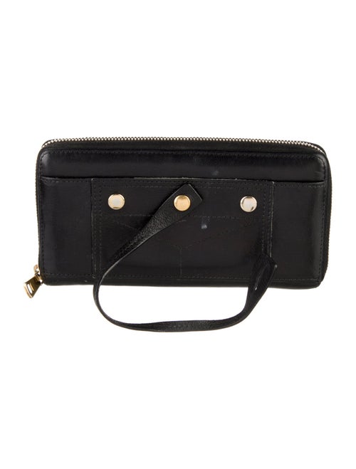 Yves Saint Laurent Leather Wristlet
